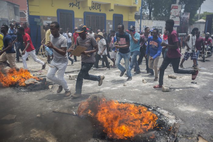 Violencia en Haití.