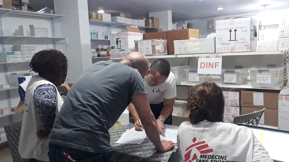 MSF brinda asistencia humanitaria en Gaza.