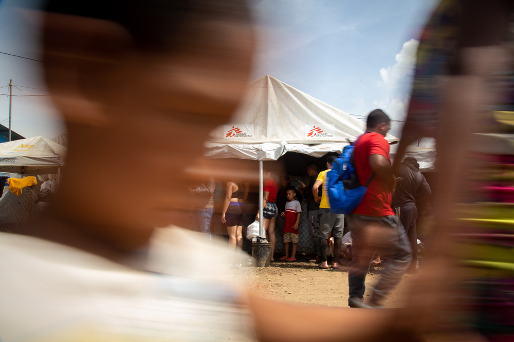 Migrantes en Panamá.