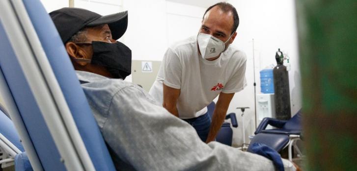 Nuestro presidente Internacional, Dr. Christos Christou, visitó nuestros proyectos de emergencia de COVID-19 en Rondônia, Brasil. 29/04/2021 
Diego Baravelli