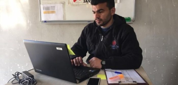 Ahmed, responsable de Farmacia de MSF en Kilis, Turquía © MSF