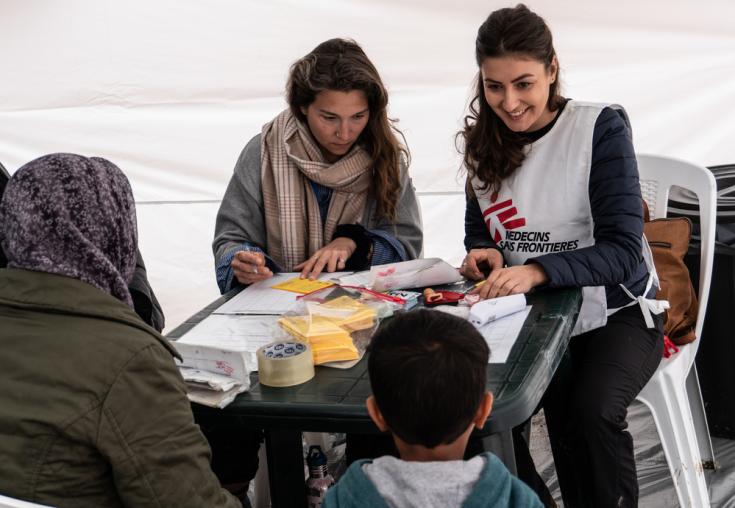 Campaña de vacunación en Grecia