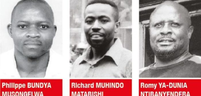 Todavía no tenemos noticias del paradero de Philippe Bundya Musongelwa, Richard Muhindo Matabishi y Romy Ya-Dunia Ntibanyendera.