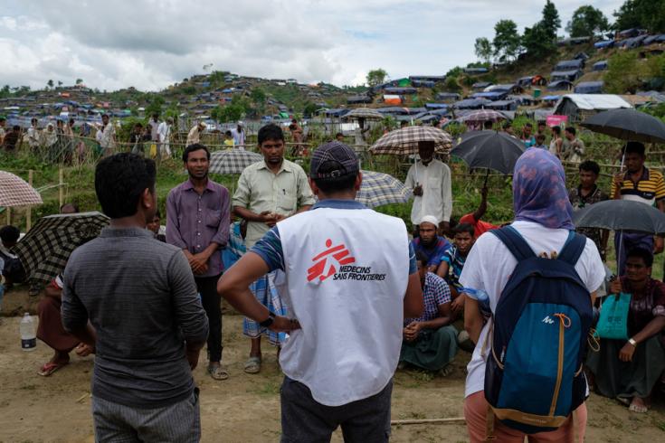 Enfermeros en Bangladesh