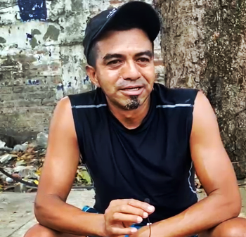Franklin Matute, migrante hondureño asistido por MSF.