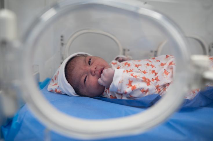 Bebé nacido en la maternidad de Anzoátegui, Venezuela