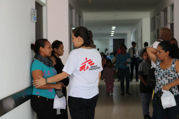 Atención a migrantes venezolanos en Colombia