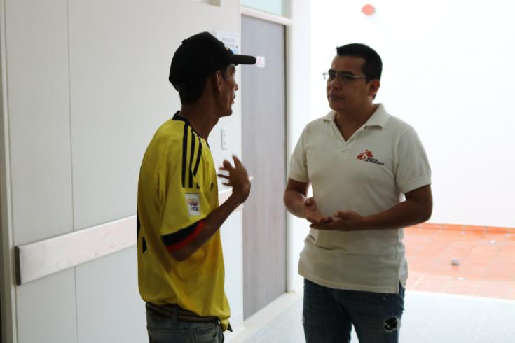 Atención a migrantes venezolanos en Colombia