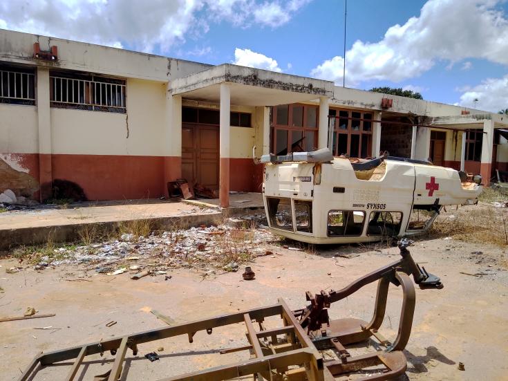 Cabo Delgado Mozambique ciudad fantasma