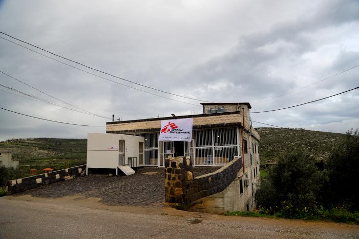 Clínica de Médicos Sin Fronteras en Wadi Khaled, al norte del Líbano