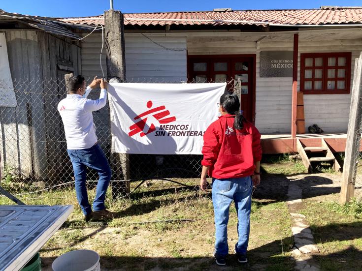 MSF brinda asistencia médica, de salud mental, trabajo social y promoción de la salud en diferentes comunidades de Michoacán. 