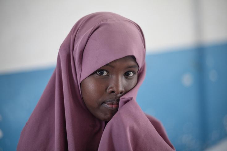 Leila Abdi (nombre cambiado para proteger la identidad), de 14 años, recibió tratamiento contra la TB-DR en el Hospital de TB de Hargeisa en Somalilandia.
