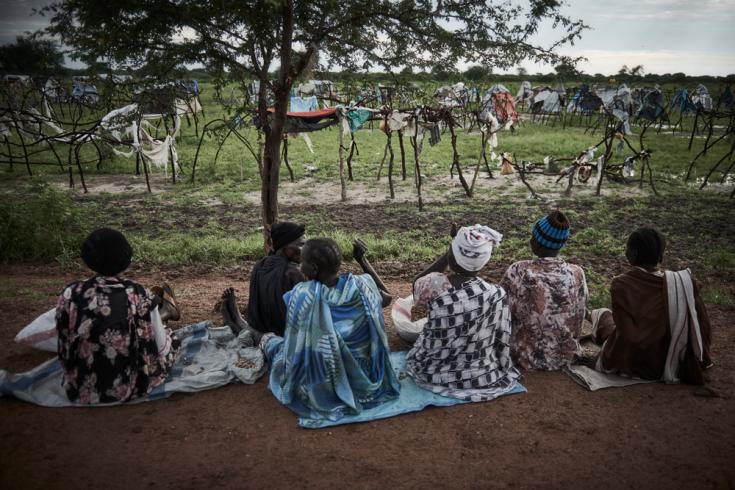 Mujeres desplazadas internamente en Abyei, Sudán del Sur