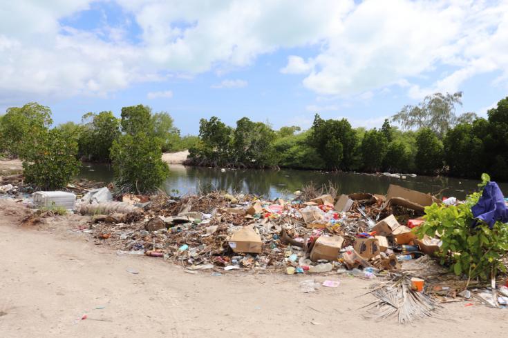 Estado de contaminación en Kiribati