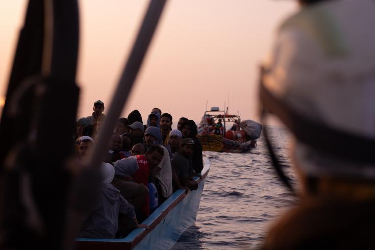 Operaciones de búsqueda y rescate de MSF en el mar Mediterráneo. 