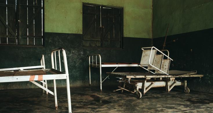 Hospital secundario de Bakouma, en República Centroafricana