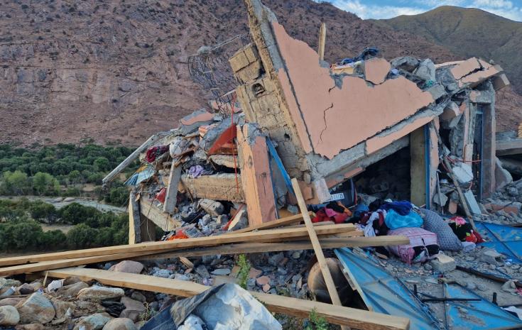 MSF presta asistencia tras el terremoto en Marruecos.