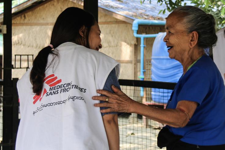 MSF brinda apoyo en salud mental en Myanmar (Birmania).