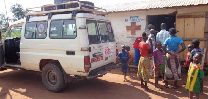 Vacunación de emergencia de Médicos Sin Fronteras en RCA ©MSF