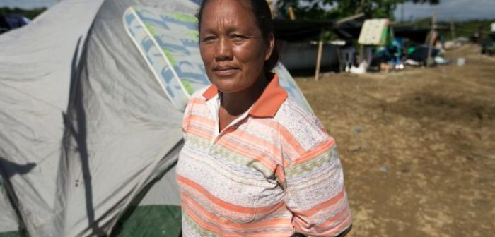 Nancy Cheme, Refugio Alto de Portete, Portete, Ecuador. ©Albert Macias/ MSF