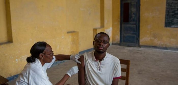 Vacunación de MSF en Matadi, República Democrática del Congo. Mayo 2016 ©MSF