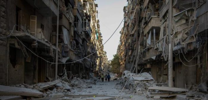 Este de Alepo, después de bombardeos en Octubre 2016 ©KARAM ALMASRI