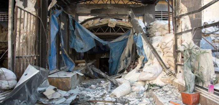 Hospital bombardeado en el este de Alepo, Siria. © Karam Almasri © Karam Almasri