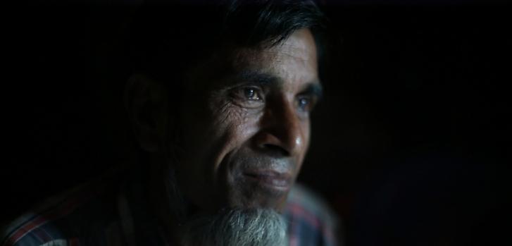 Abu Ahmad, de 52 años, es uno de los tantos refugiados rohingya en Bangladesh.Ikram N'gadi
