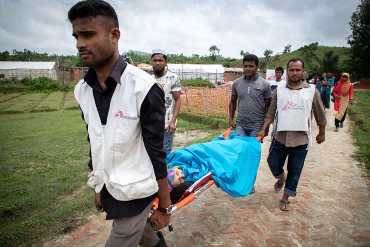 Refugiados rohingya en Bangladesh