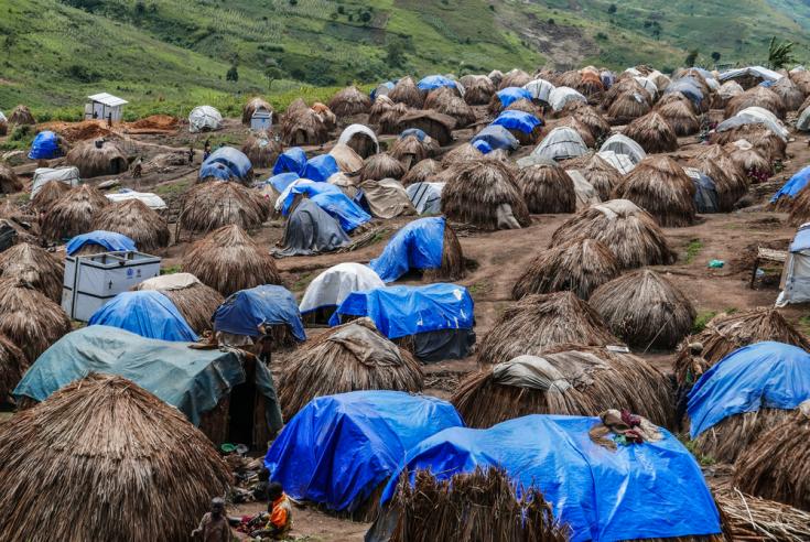 Campo para desplazados internos 