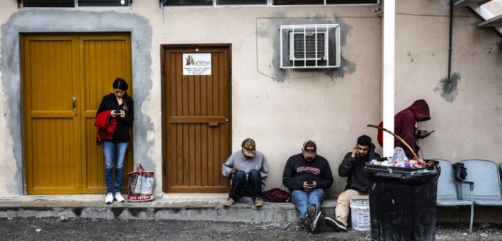 Los migrantes y refugiados que esperan en refugios para cruzar a Estados Unidos, están expuestos a riesgos de violencia en la frontera. (Foto: norte de México)Juan Carlos Tomasi