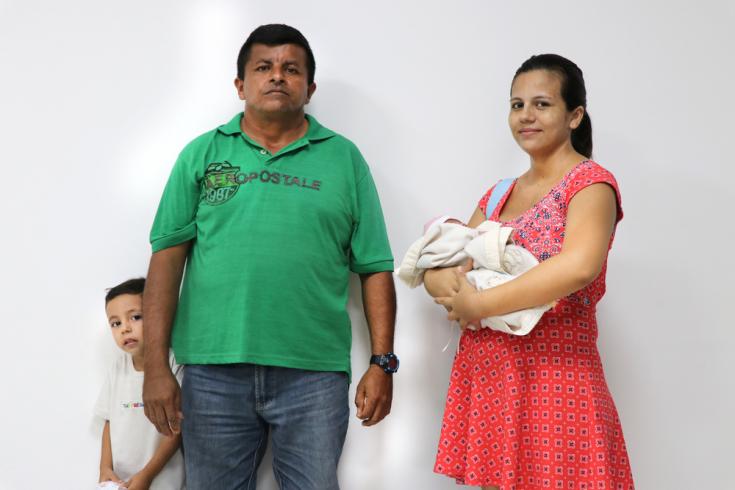 Marilyn Díaz migró a Colombia desde Venezuela. En Médicos Sin Fronteras la atendimos por problemas físicos y por que su hijo apenas comía. Estaba embarazada y dio a luz en el hospital.