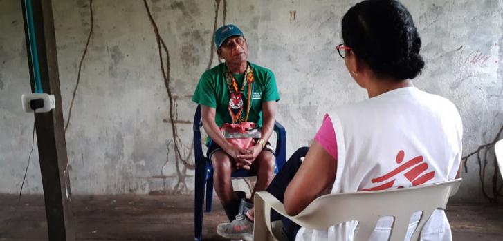La región del Pacífico nariñense es una de varias áreas afectadas por la violencia en Colombia como resultado de la implementación irregular de los acuerdos de paz. La población civil sufre las consecuencias del conflicto entre grupos armados.MSF/Luis Angel Argote