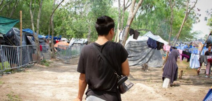 MSF continúa readaptando su trabajo para atender a migrantes y solicitantes de asilo en Matamoros y Reynosa, donde son vulnerables y no tienen la posibilidad de tomar las medidas principales para prevenir el COVID-19 y, por eso, están expuestos a contraer el virus.MSF/Arlette Blanco