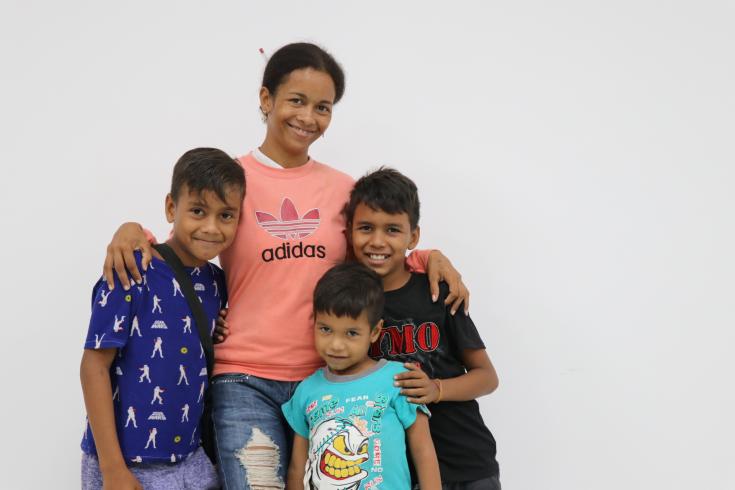 Poellis Córdoba y su familia migraron a Colombia en busca de un futuro para sus hijos. Pero el proceso no fue fácil.