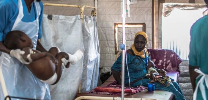 Clínica de Médicos Sin Fronteras en Monguno, Nigeria.Maro Verli/MSF