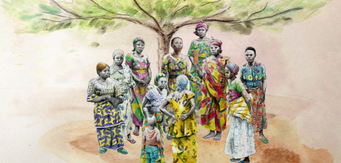 Las mujeres innovan en República Democrática del Congo. Ilustración de Marko Petric.MSF.