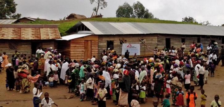 Vacunación en los alrededores de Minova © MSFMSF