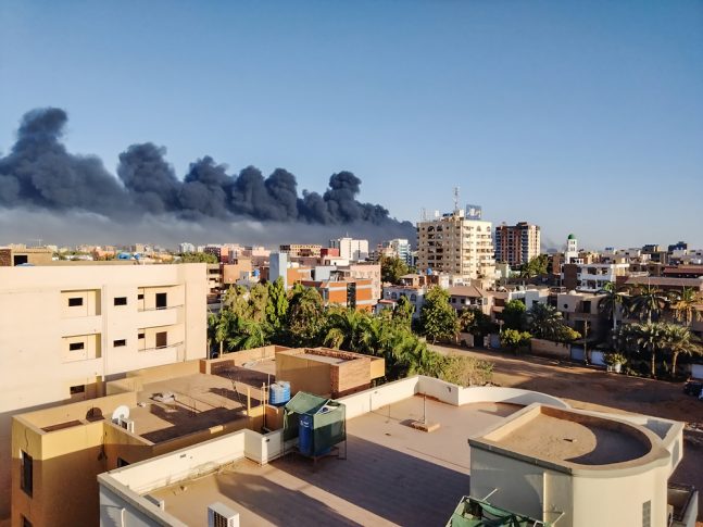 Un año de guerra en Sudán.