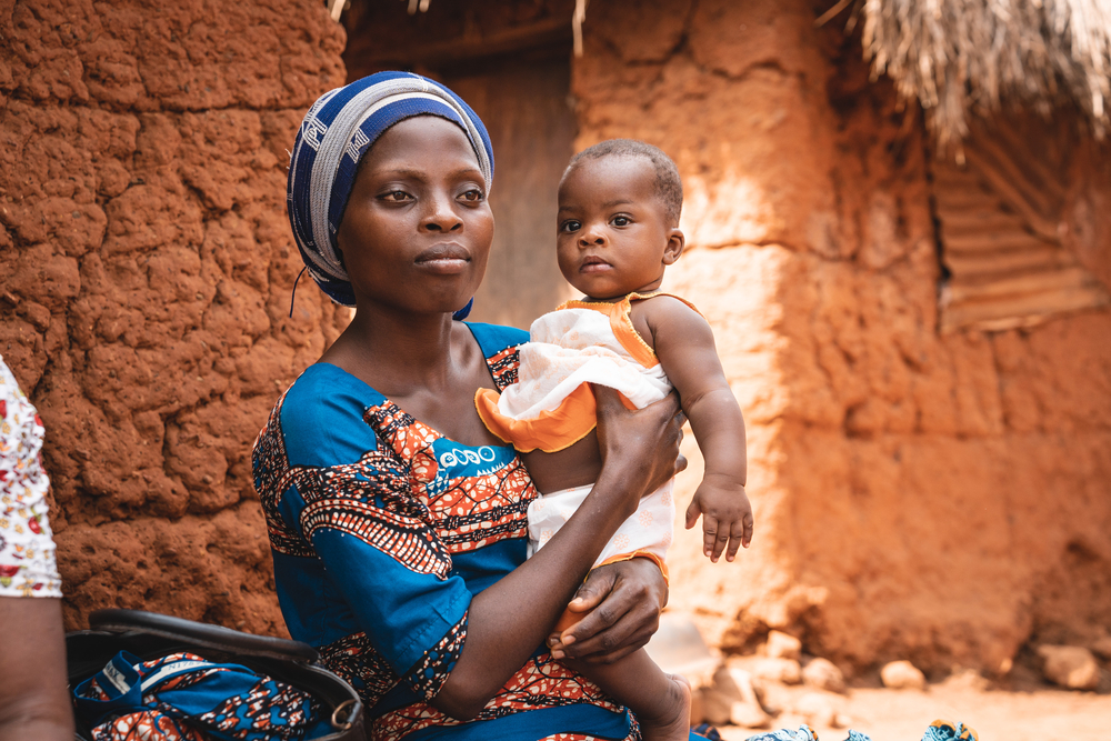 Gran parte de nuestro proyecto en Benín está destinado a reforzar la atención médica de madres, niños y niñas que viven en la región © Yves-Constant Tamomo.