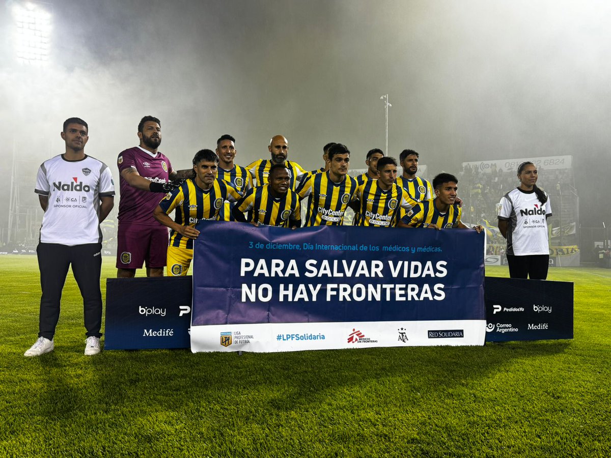Acción de MSF con la Liga Profesional de Fútbol en el Día del Médico.