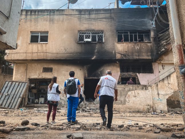 MSF en Gaza.