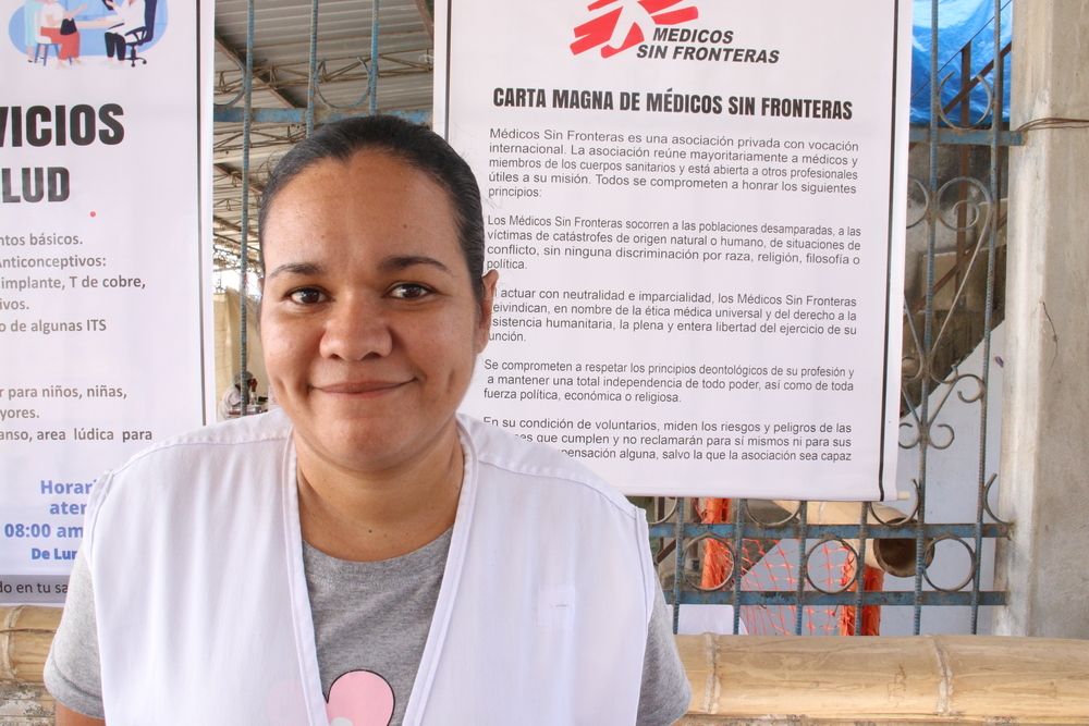 MSF responde a la crisis migratoria venezolana en sus puestos de atención sanitaria. 