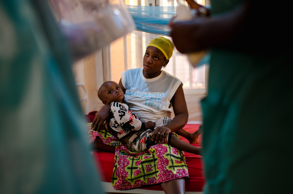 MSF responde a la subida de casos de difteria en Guinea.