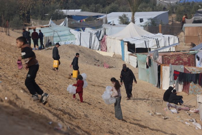 Gaza se quedó sin agua potable.