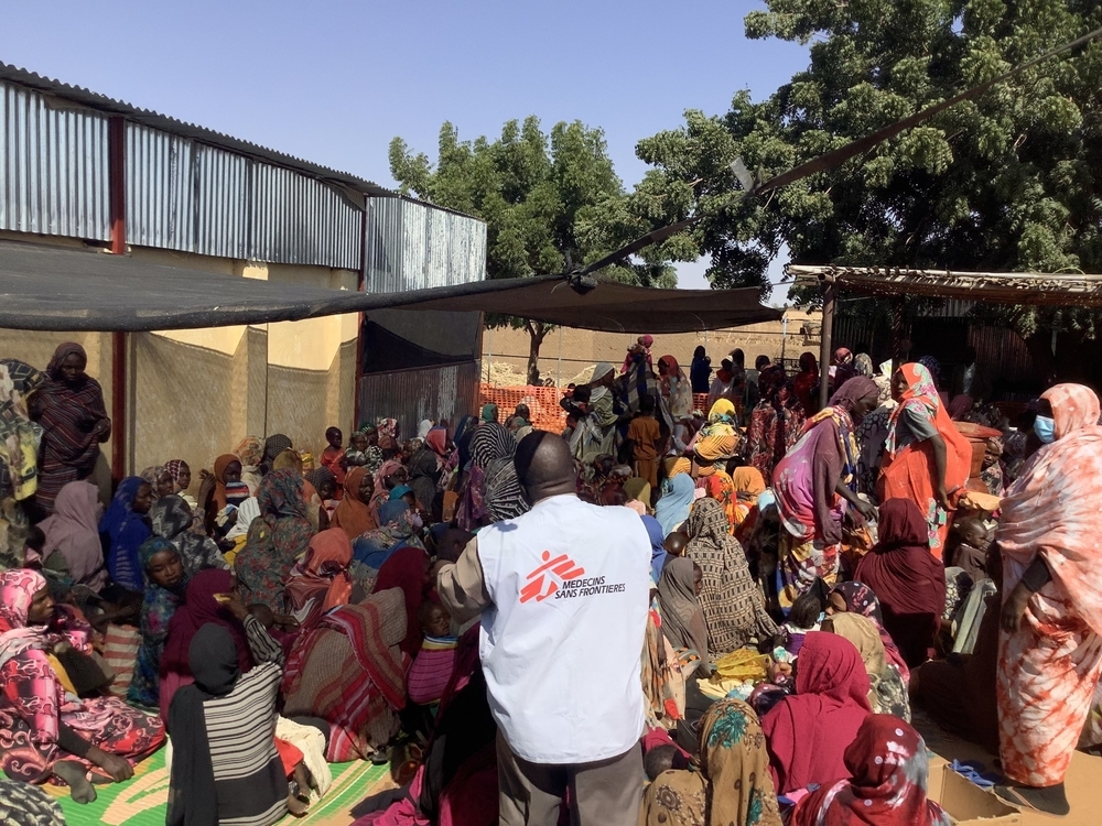 Desnutrición en Zamzam, Darfur Norte, en Sudán