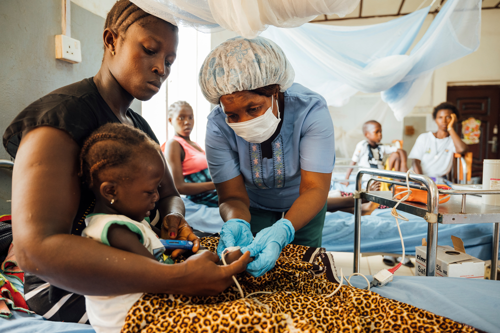 Casos de malaria en Sierra Leona. 