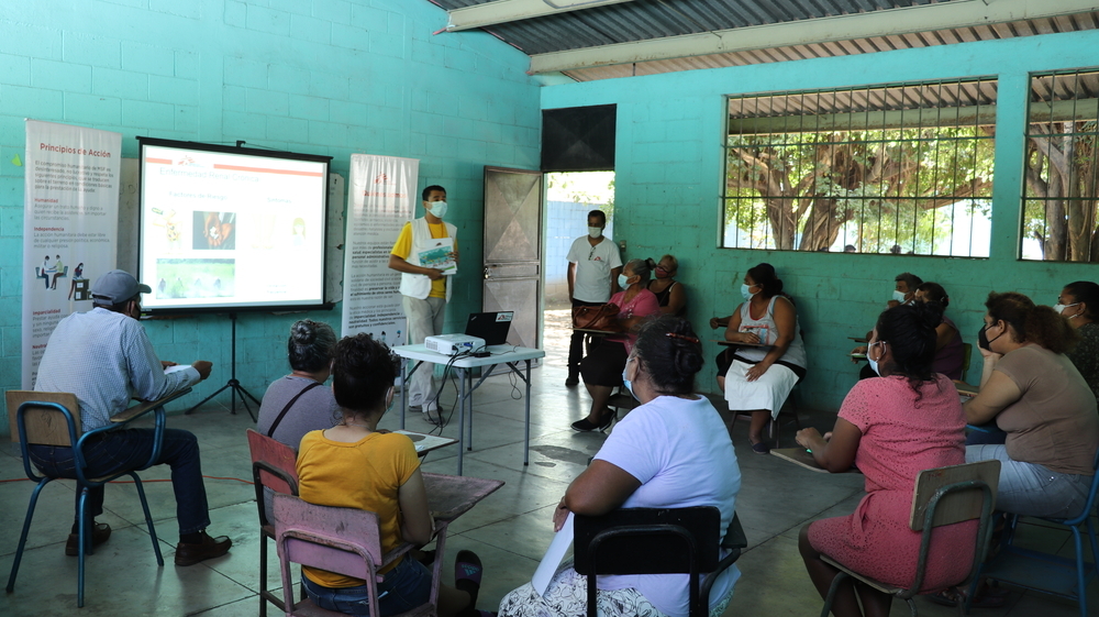 Charlas informativas sobre la enfermedad renal crónica. 