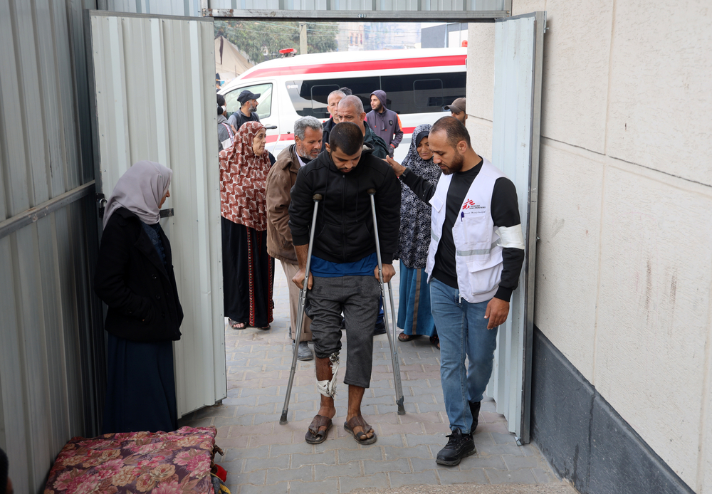 Hospital de Campaña Indonesio de Rafah, Gaza.