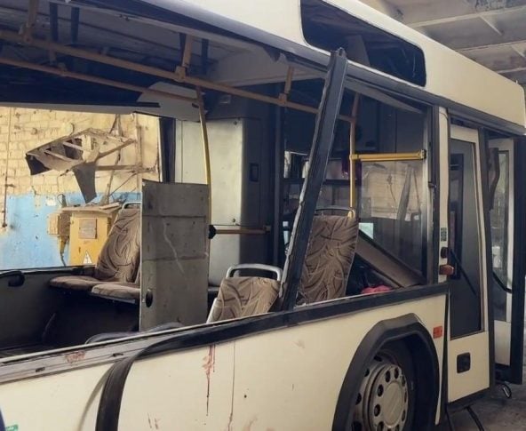 Ataques masivos en Kiev, Ucrania.
